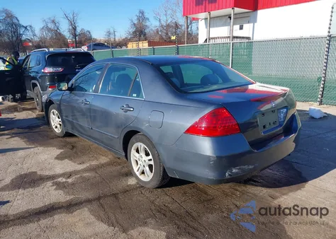 2006 Honda Accord 2.4 Se из США, поврежденный, VIN 1HGCM56366A019124